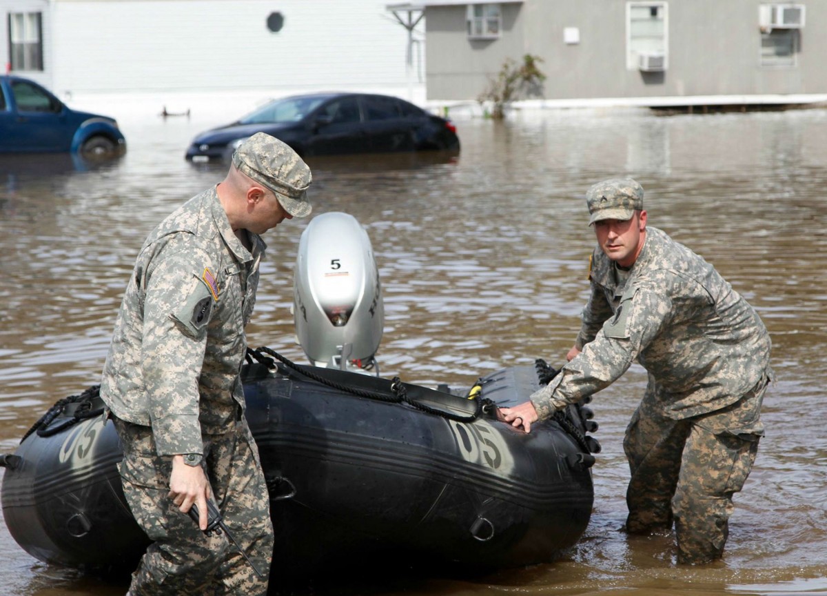 美國路易斯安那州連日暴雨，引發洪水暴漲。　圖片來源：路透社