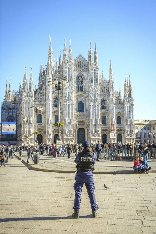 意大利反恐有一套。　圖片來源：iStock